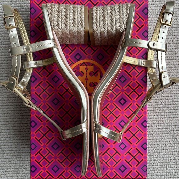 🎉HP🎉Tory burch miller 65mm espadrille sandals - Picture 8 of 16